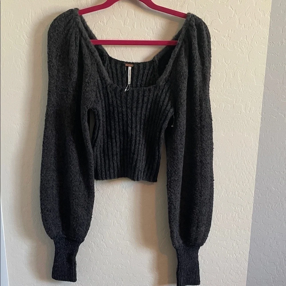Free People Katie Mix Stitch Sweater